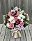 Букет цветов из: Альстромерии, Гвоздики, Розы и Хризантемы в Сусанино