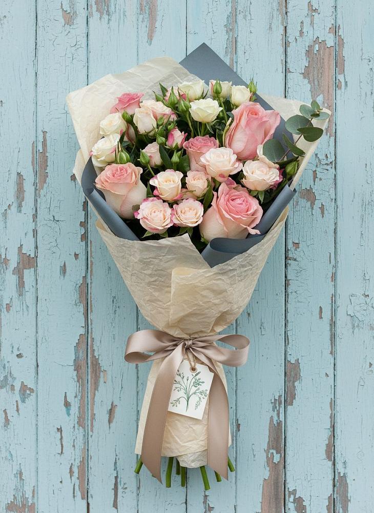 Букет цветов из: Розы в Сусанино