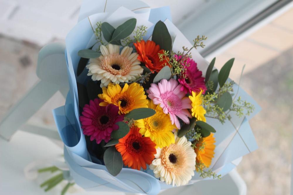 Букет цветов из: Герберы в Сусанино