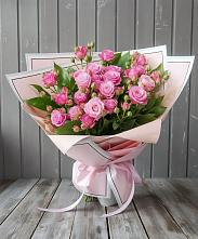 Букет Розовый кустик #REPLACE_PRED# Сусанино