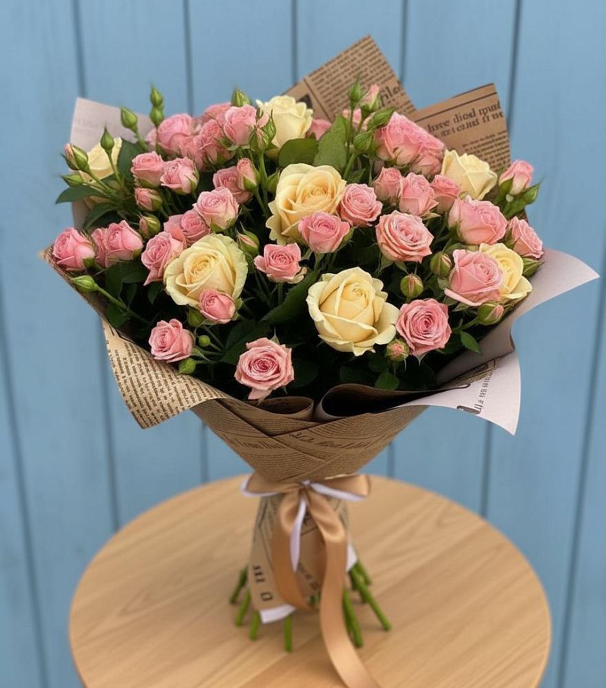 Букет цветов из: Розы в Сусанино