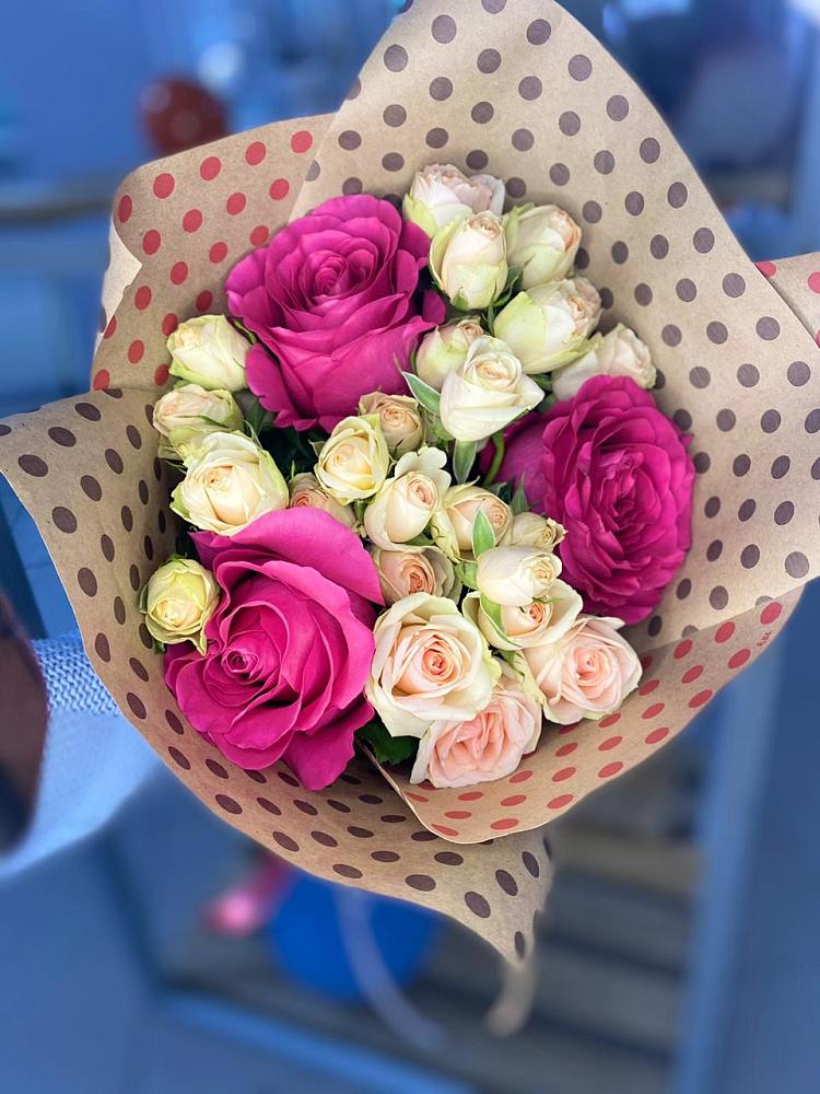 Букет цветов из: Розы в Сусанино