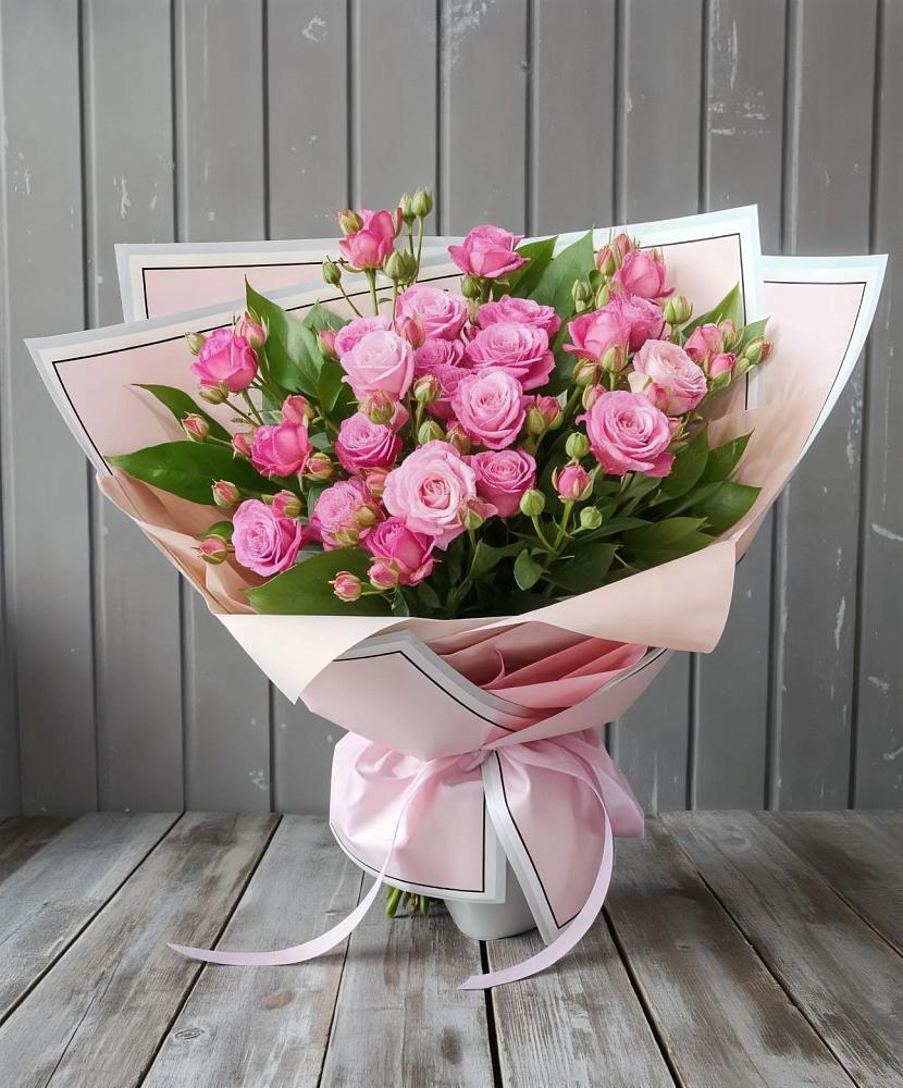 Букет Розовый кустик в Сусанино