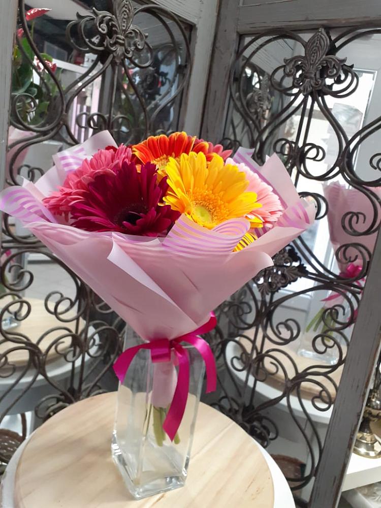 Букет цветов из: Герберы в Сусанино