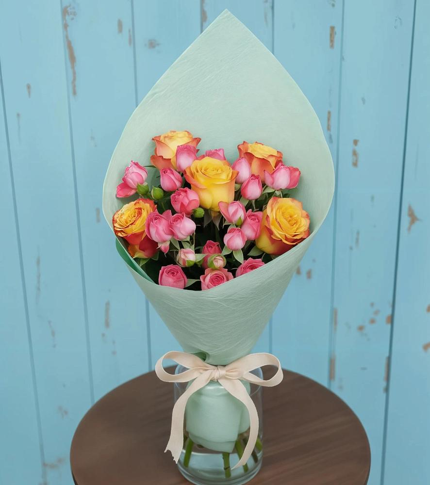 Букет цветов из: Розы в Сусанино