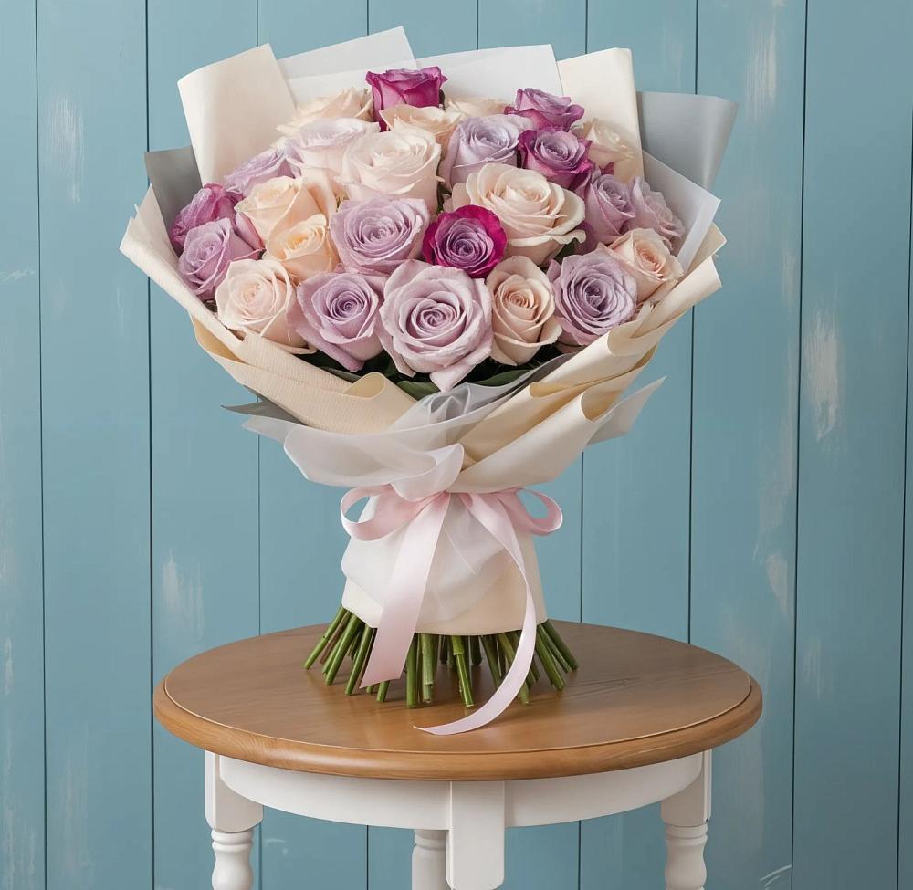Букет цветов из: Розы в Сусанино