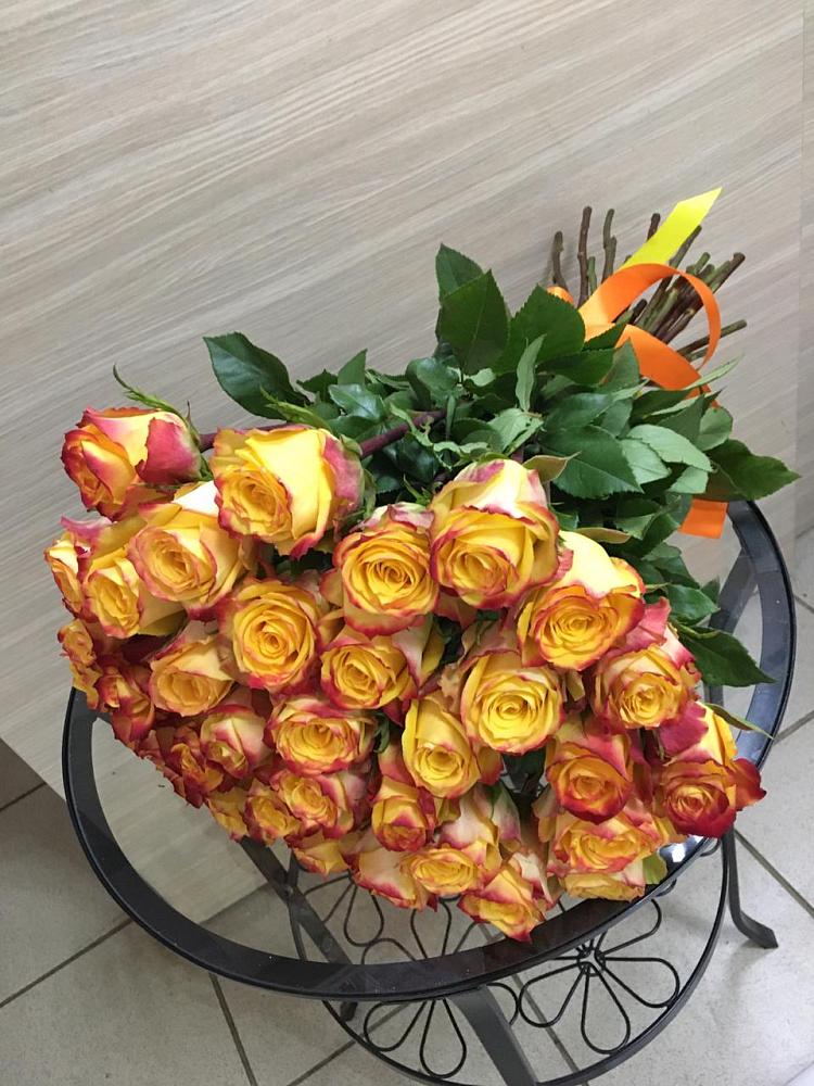 Букет Желтые розы в Сусанино