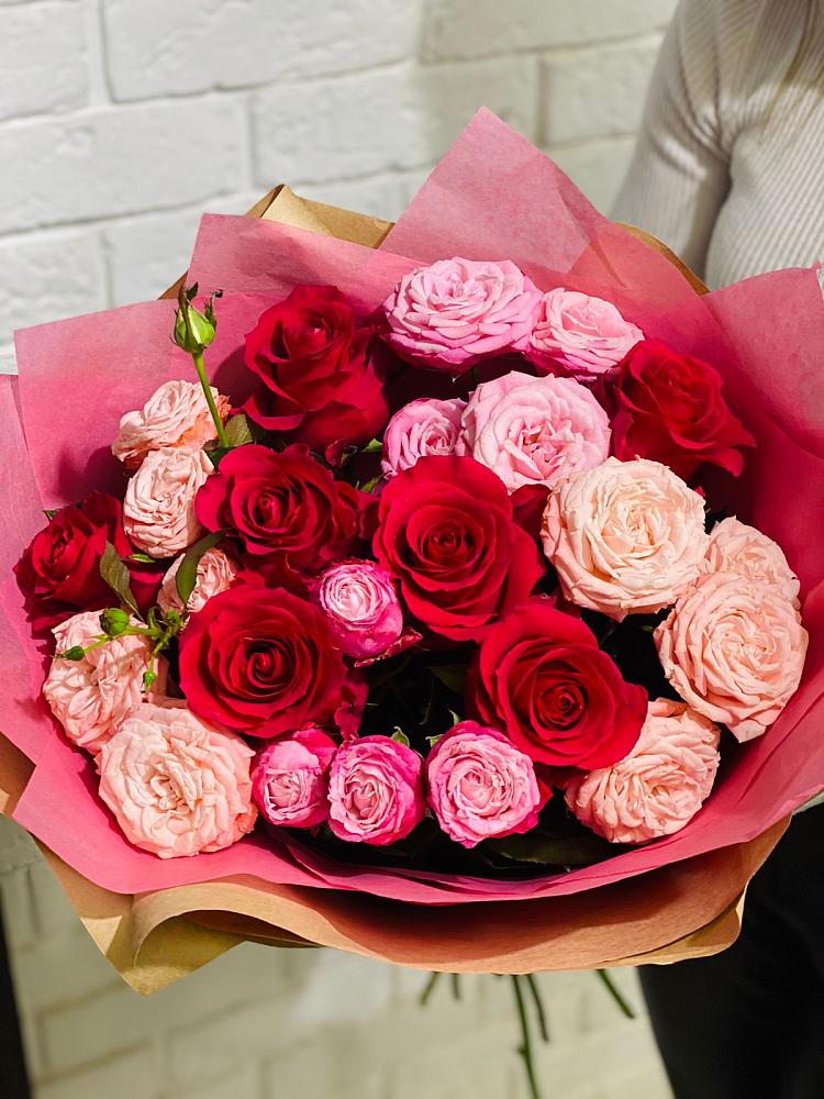 Букет цветов из: Розы в Сусанино