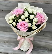 Букет цветов из:  Розы #REPLACE_PRED# Сусанино