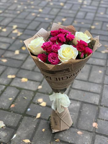 Букет цветов из: Розы в Сусанино
