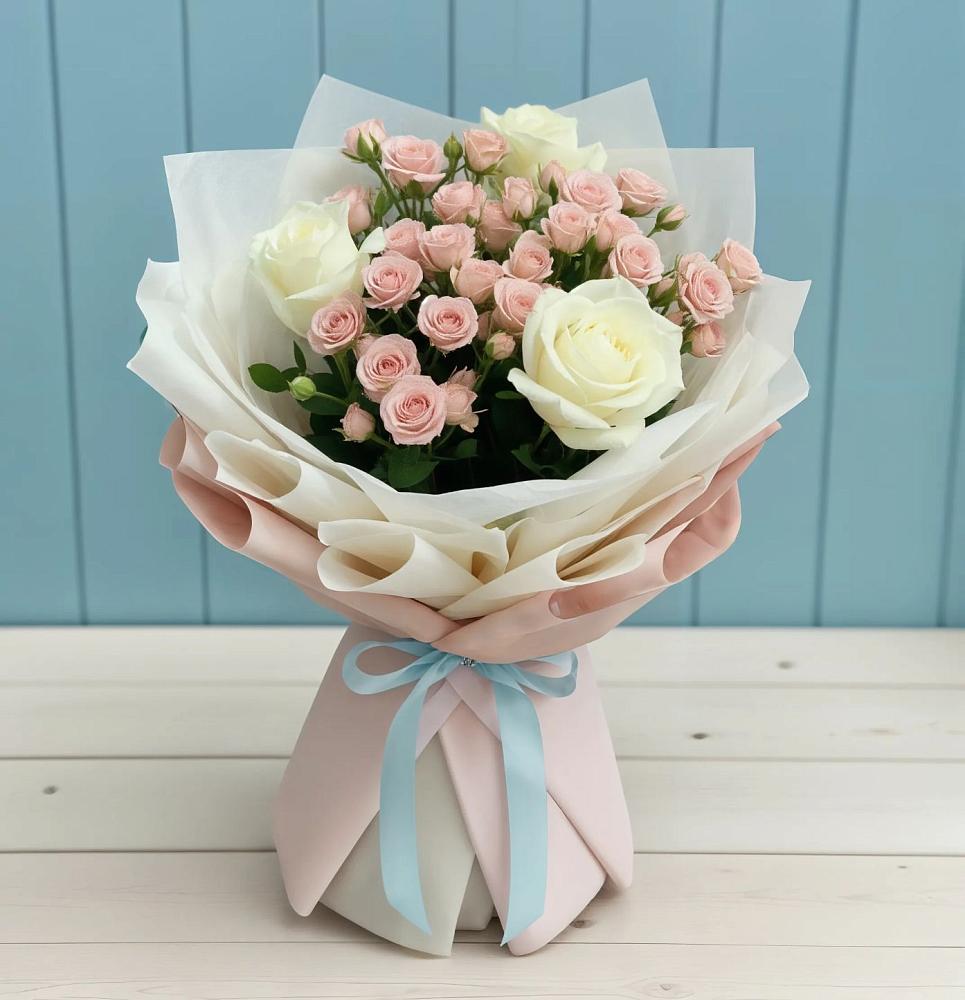 Букет цветов из: Розы в Сусанино